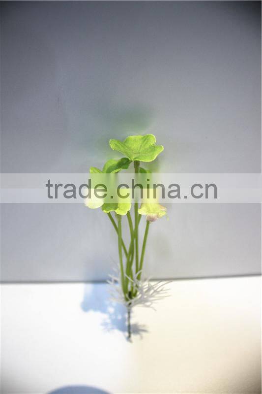 Home and outdoor garden edging christmas decoration 60cm or 24inches Height artificial small grass for green wall E03 0706