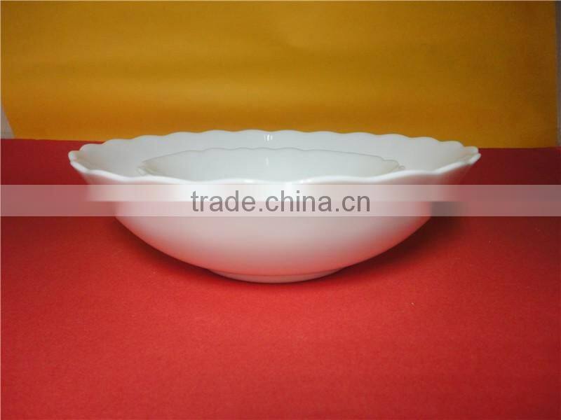 New Design fancy opal glass bowl ,cheap 8" glass bowls