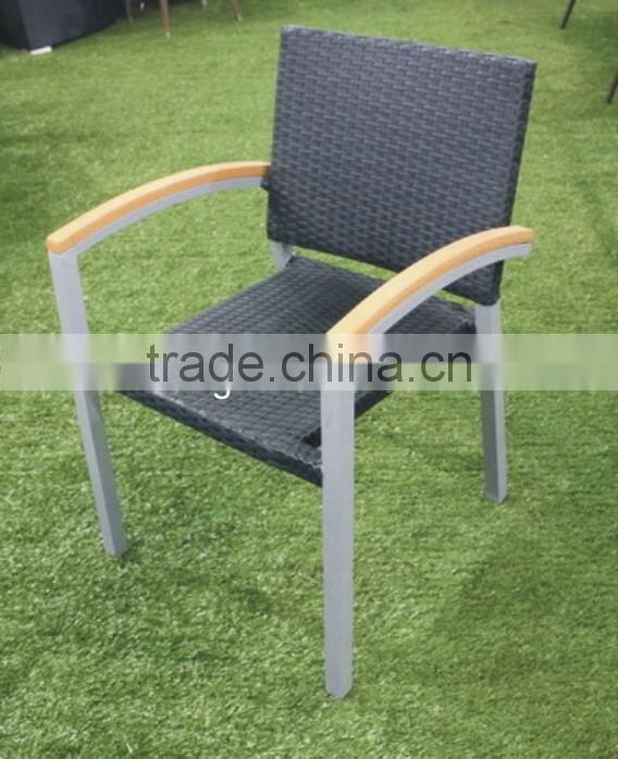 Plastic Rattan Arm Chair Furniture