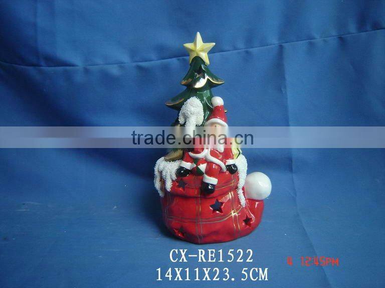 terracotta christmas snowman ornaments outdoor