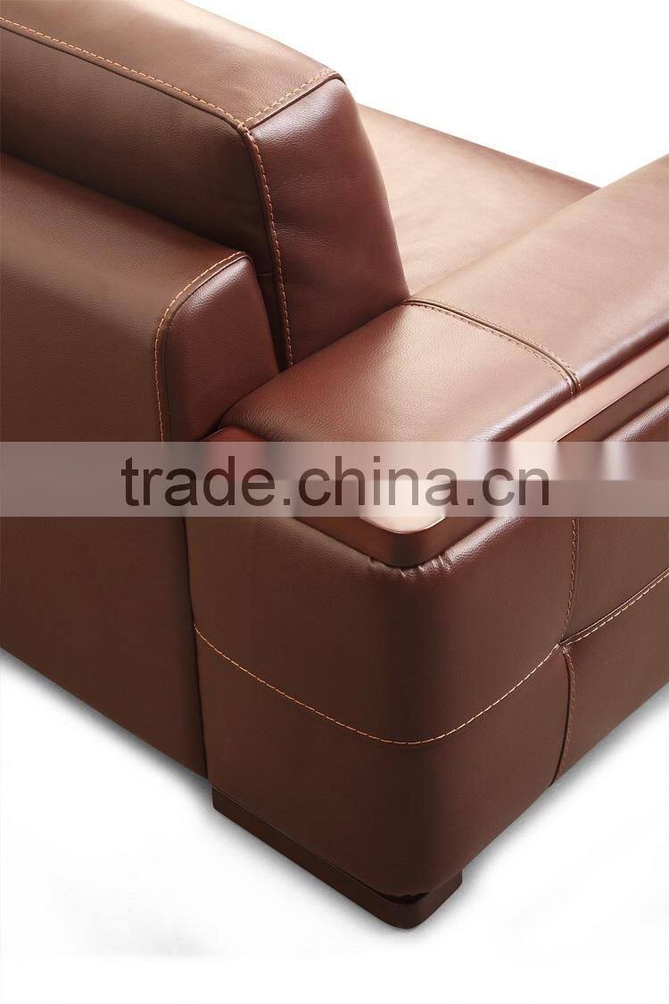 new design modern european lazy boy living room leather corner recliner sofa