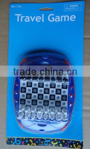 Wholesale plastic magnetic travel chess game