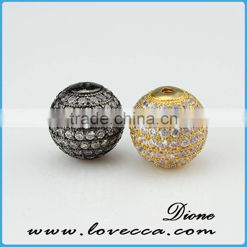small MOQ fashion micro pave diamond setting ring