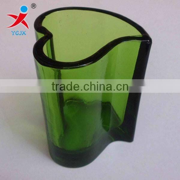 Suppression of crystal glass, heart-shaped candle machine / / dish centrifugal lamps/color lamp craftwork