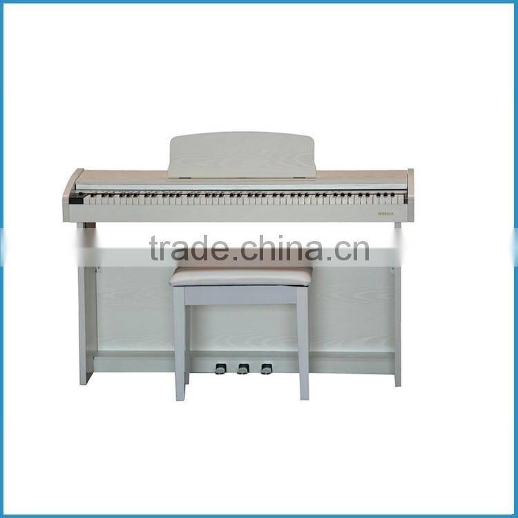 Cheap new design hammer action keyboard teaching electric piano