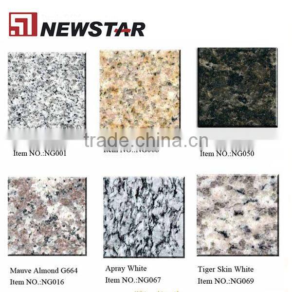 Solid wood bathroom vanity with granite countertops for inn project