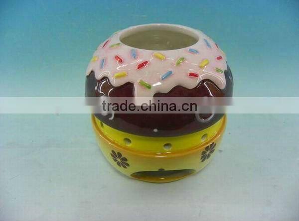 porcelain or ceramic candle holder