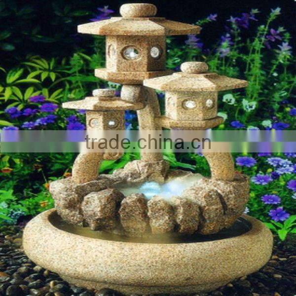 water fountain japanese pagoda