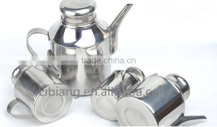 mirror polished stainless steel oilcan