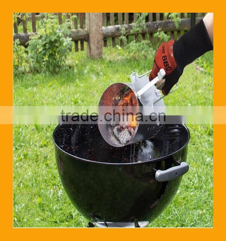 EN407 Certified Outdoor Barbecue Gloves Insulated Heat Resistant Gloves for Food