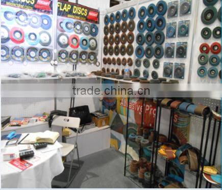 Chinese high quality zirconia abrasive wheel flap disc 100mm X 16mm