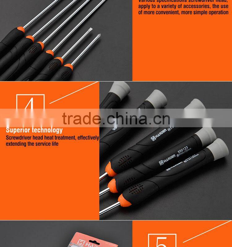 Professional 6PCS Plastic Handle Precision Screwdriver Set