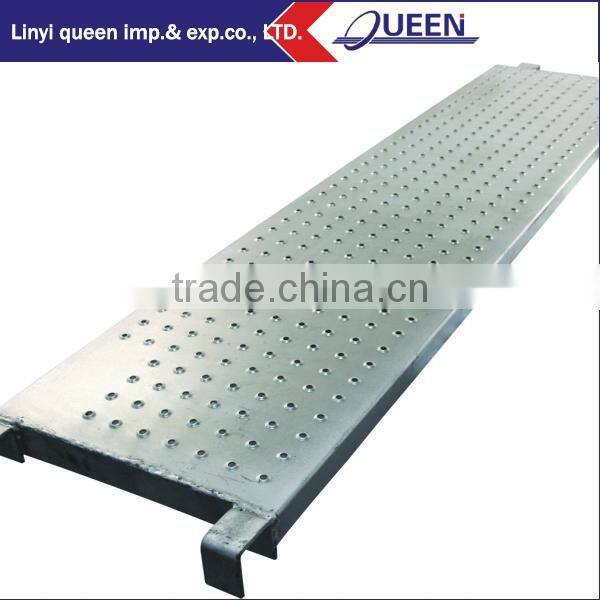 Scaffolding steel plank/walk board/platform with galvanized