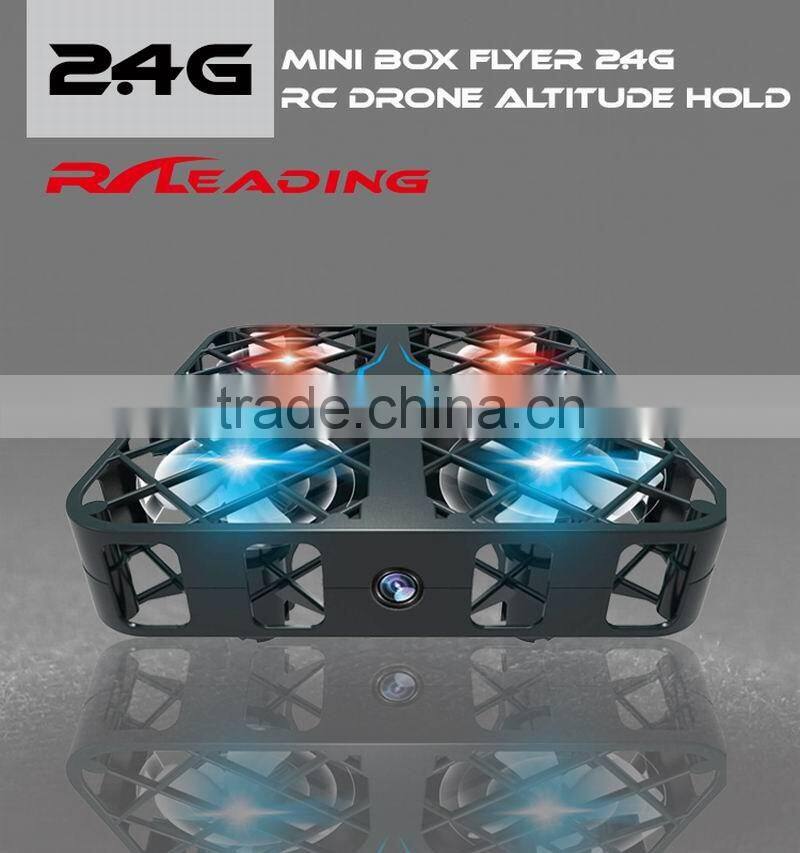 2.4Ghz Box Flyer RC drone Altitude hold 2017