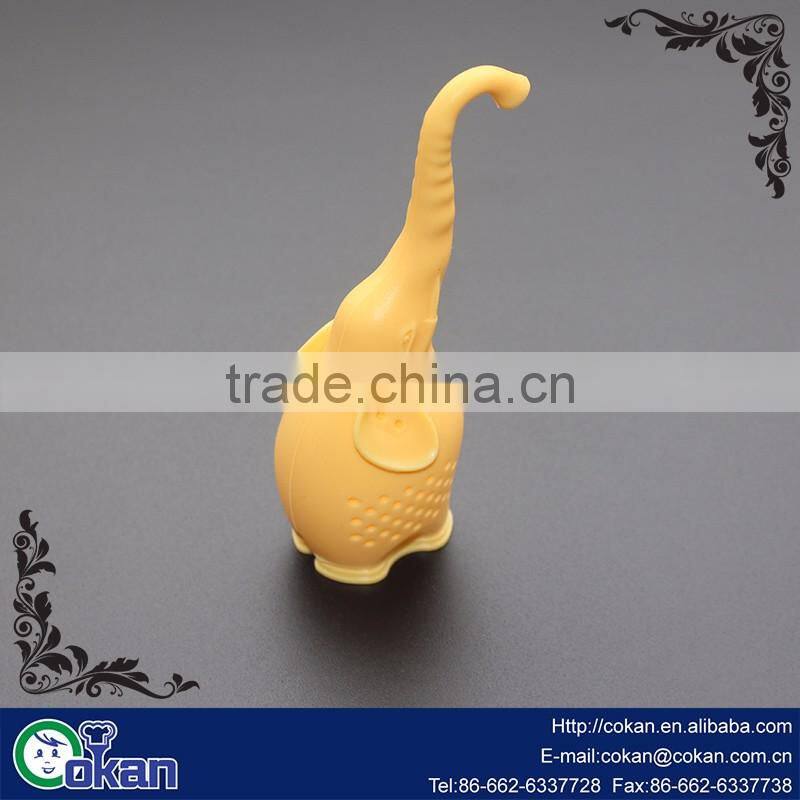 Silicone Elephant Shape Mug Cup Loose Leaf Filter Tea Infuser