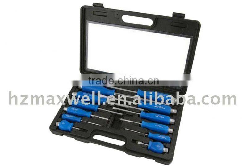 12pc Cr-V Steel or S2 Screwdriver Set