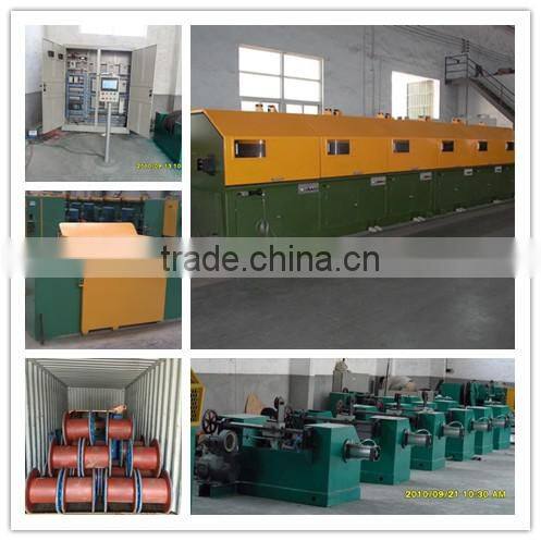 good quality straight line steel wire rod wire drawing machine
