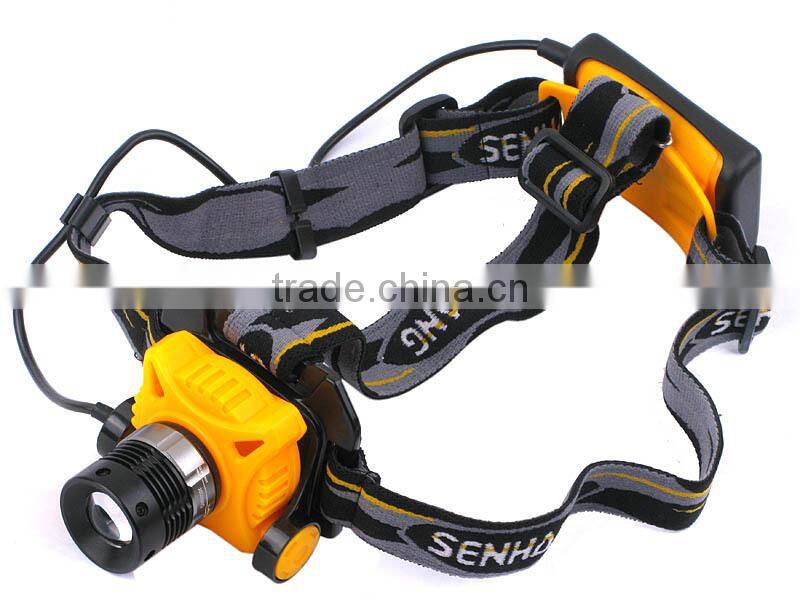 SENHANG SH6653 Q5 LED 3- Mode Focus Adjust LED Headlamp