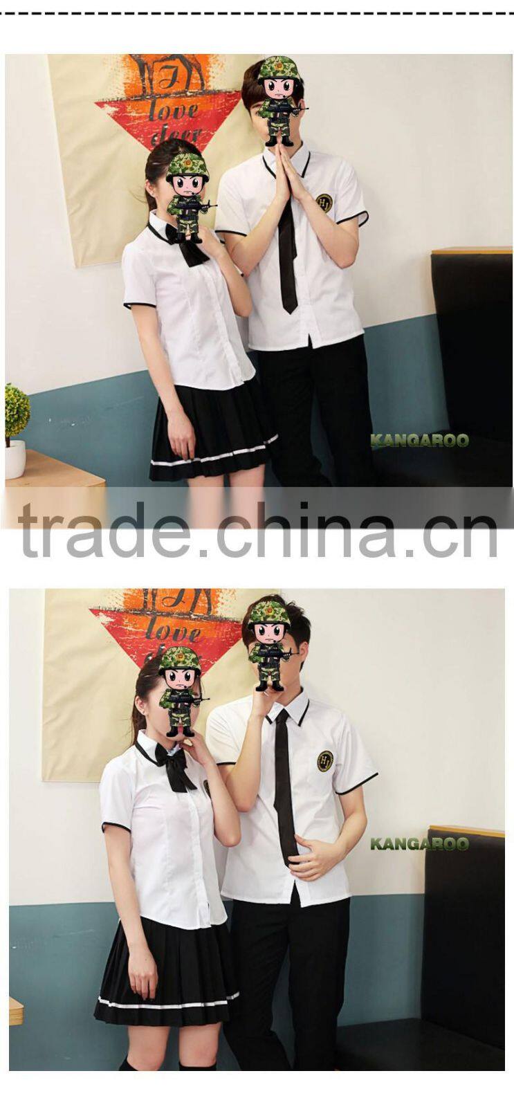 Asian Adult College Uniform Design Guangzhou Factory