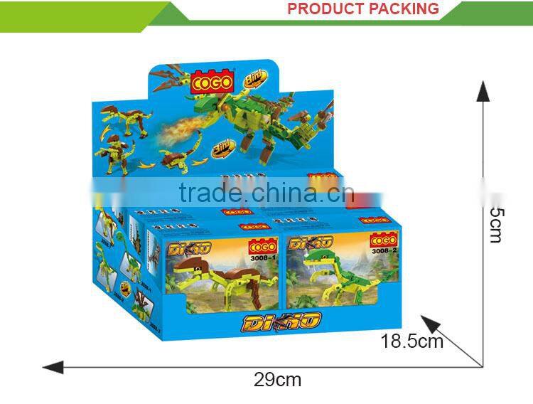 Hot iterm kid educational building blocks new dinosaur toys for 2017