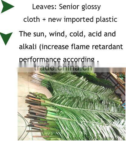 2015 wholesale decorative artificial leave supplier