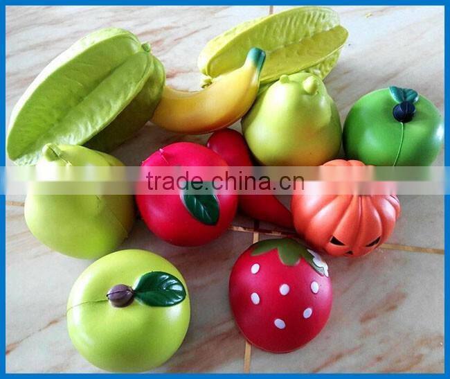 PU Apple Shape Stress Toys
