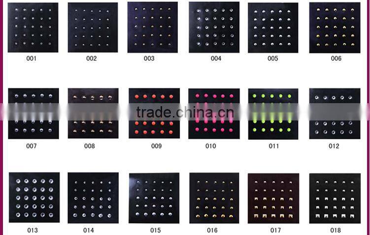 2016 promotional most popular jewelry colored nail strips wholesale--JM-NJ