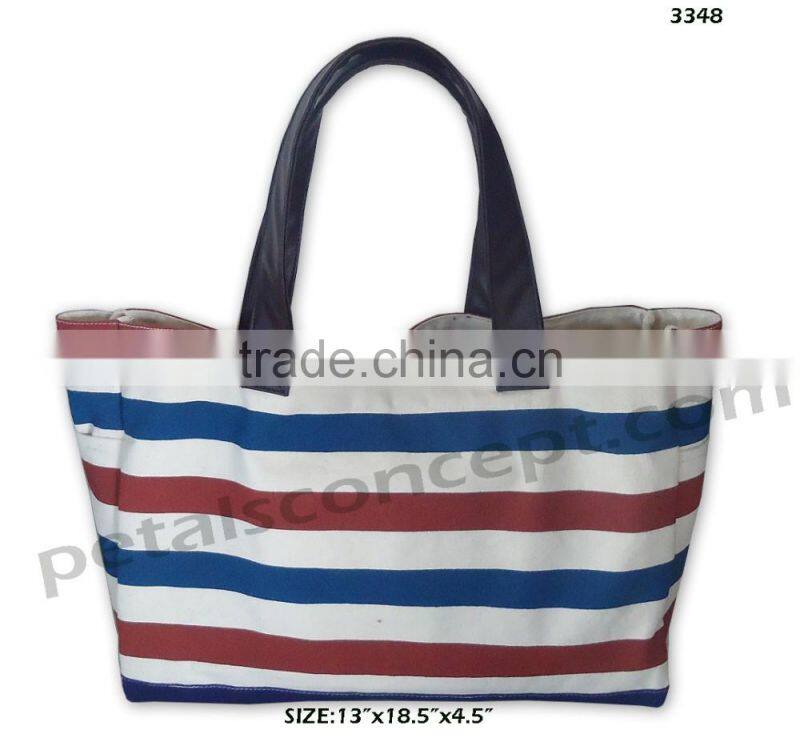 Canvas Beach Bag