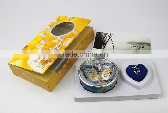 Nature love pearl (ocean pearl (red, pink, purple, blue, yellow) English version