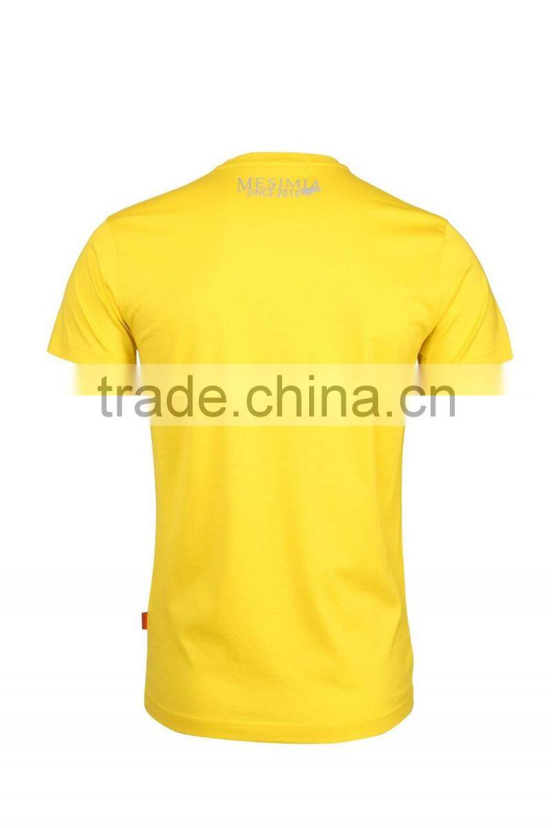 2016 men 's fashion blank t-shirt