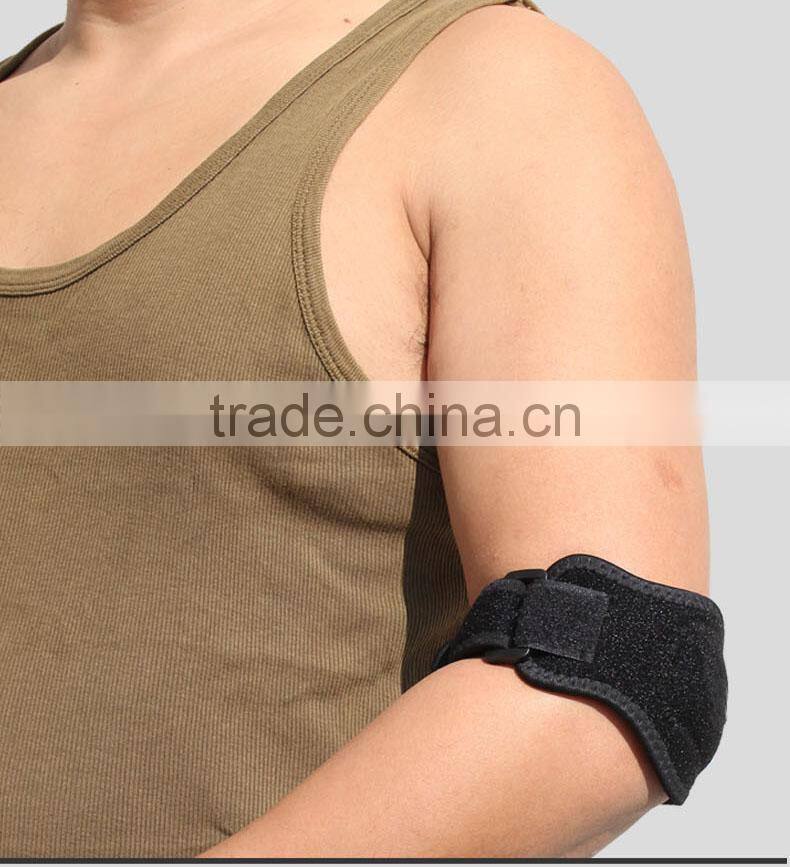 Adjustable custom sports gel elbow tennis brace support