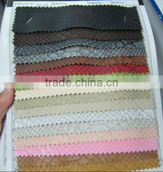 Woven Tag Snake Skin Flat Bill Strap Back 5 Panel Hat