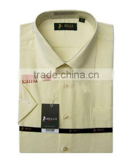 Man's short sleeve shirts dress Blue shirts men