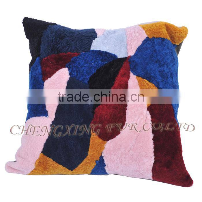 CX-D-97C Home Decor Wholesale Cheap Sofa Genuine Fur Sleeping Pillow