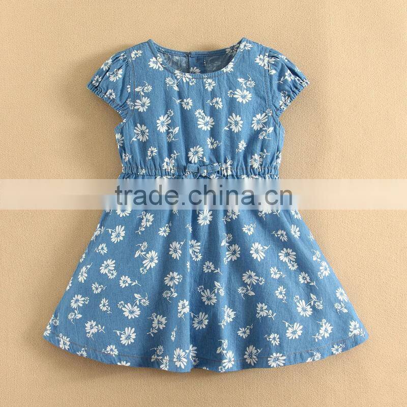 Summer Kids Wear Supplier Wholesale Fashion Dressses for Girls mom and bab Woven Design