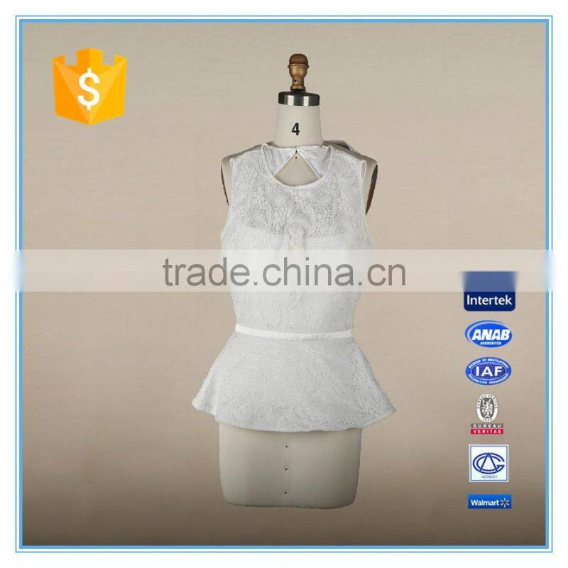 Ladies Western Lace Blouse Sexy Slim Tight Waist Top Women Casual Blouse Designs