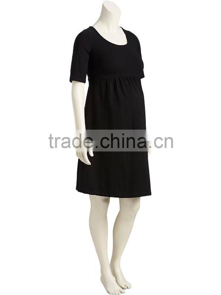 Top quantity blank plus size dress for pregnant women maternity party dresses