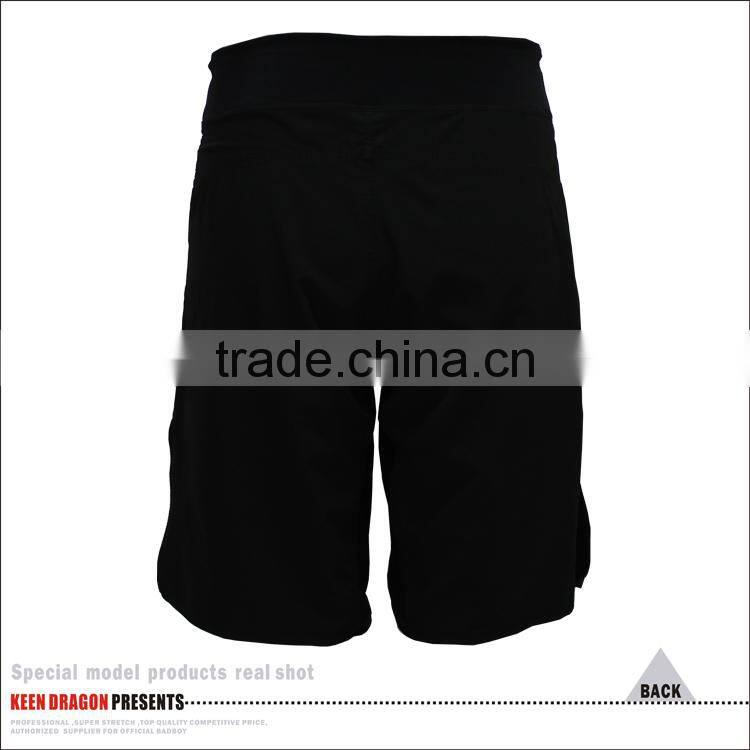 Plain Crossfit Products Martial Arts Equipment Mens Black Fitness Shorts