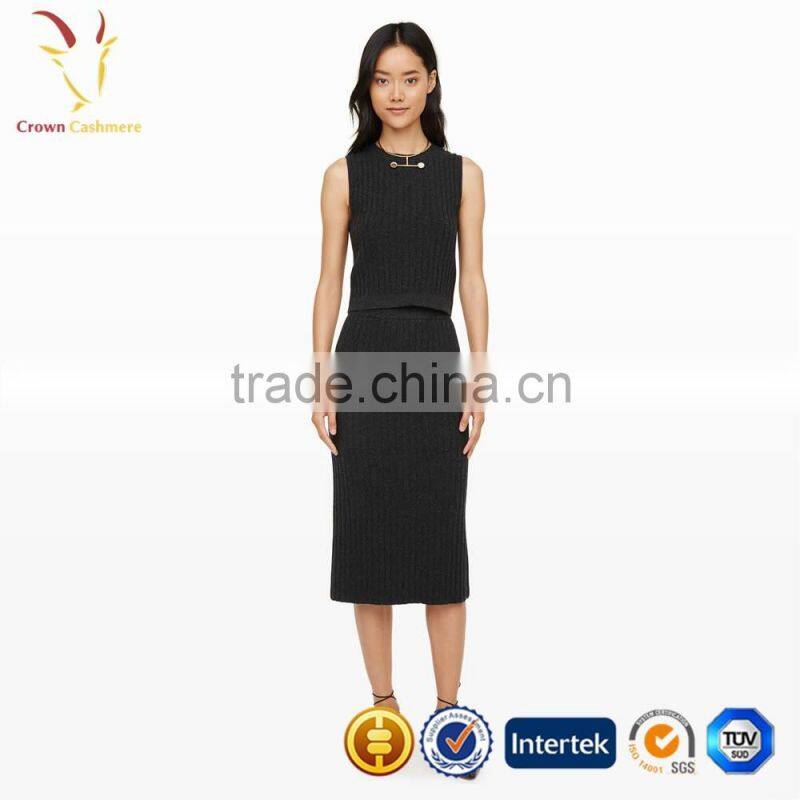 Latest Long Skirt Design Ladies Crochet Long Skirt