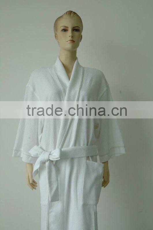 Hotel terry cotton bathrobe