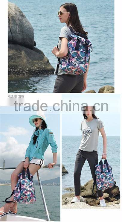2017 spring new waterproof polyester hiking backacks