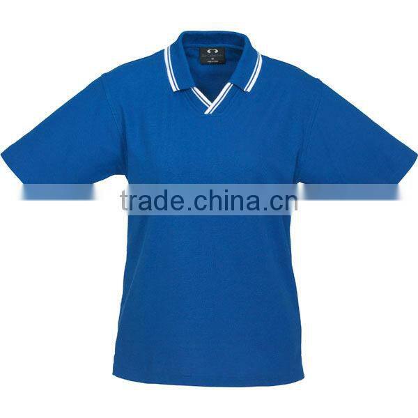 Twin Stripe Collar Ladies Polo Shirts