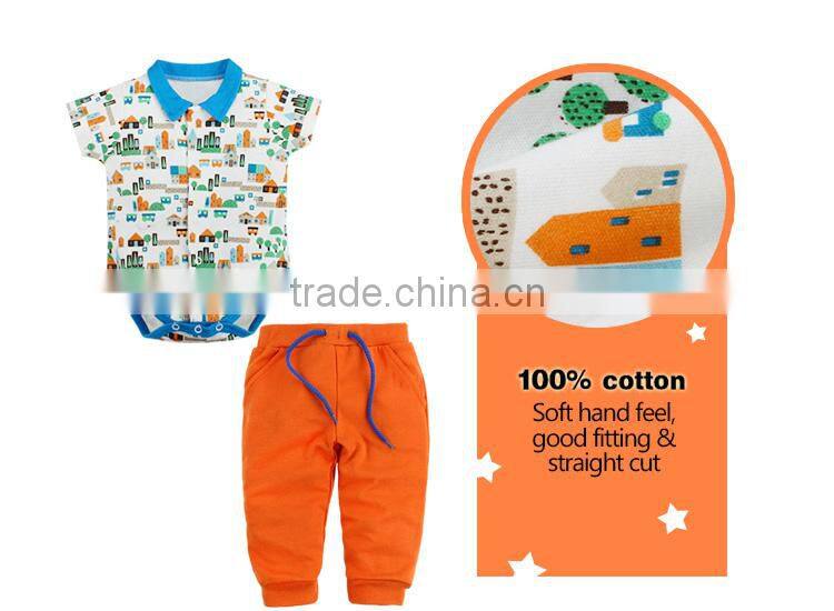 2017 Hot Sale Comfortable Baby Clothes Romper Newborn Baby Boy Clothes Pictures