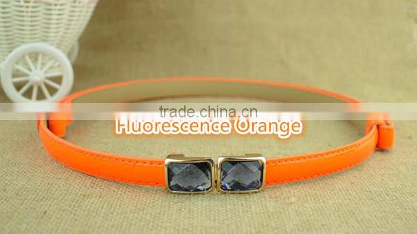 MOQ 1 pc 10 colors choice and length around for waist 57-102cm women brand belt female