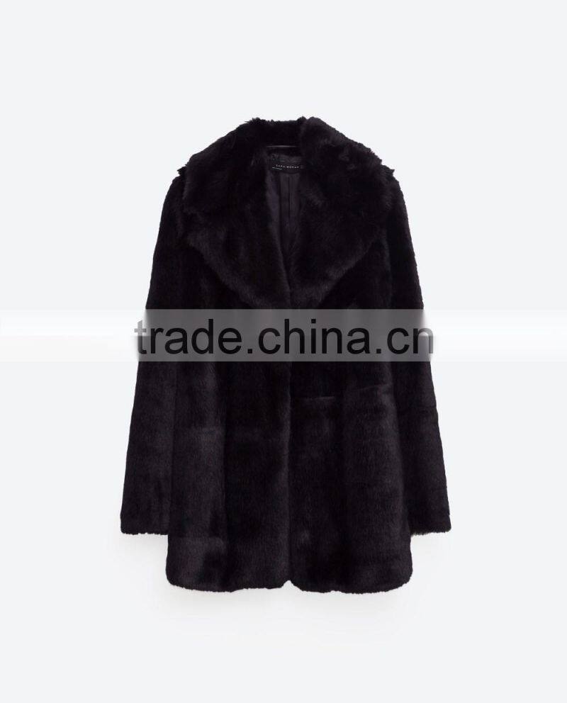 High quality factory china wholesale faux fur for women 2016