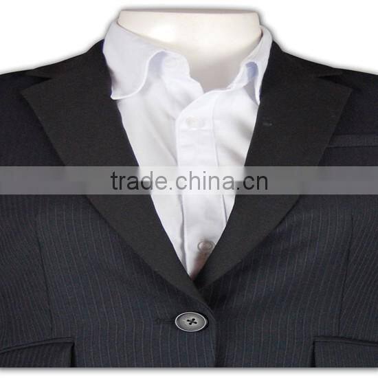 two button good quality anti-wrinkle customizable womens suit nice trouser suits for women