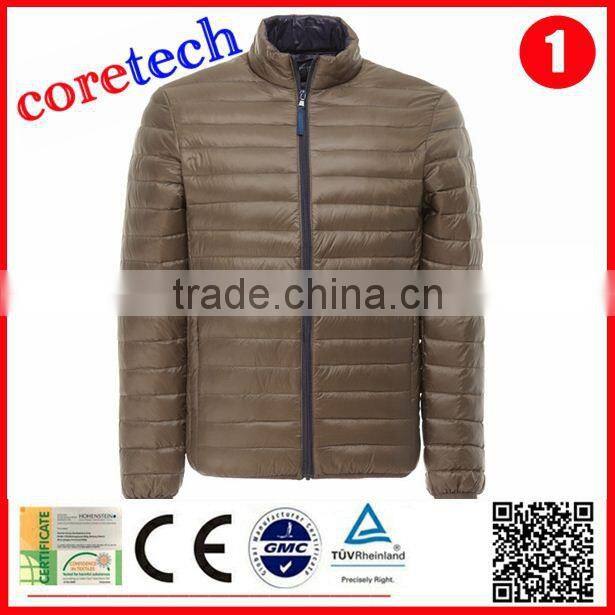 High quality cheap light thin down jacket factory