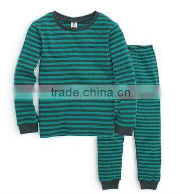 China Stripe Brands Kids Clothes Set Custom Supplier Guangzhou