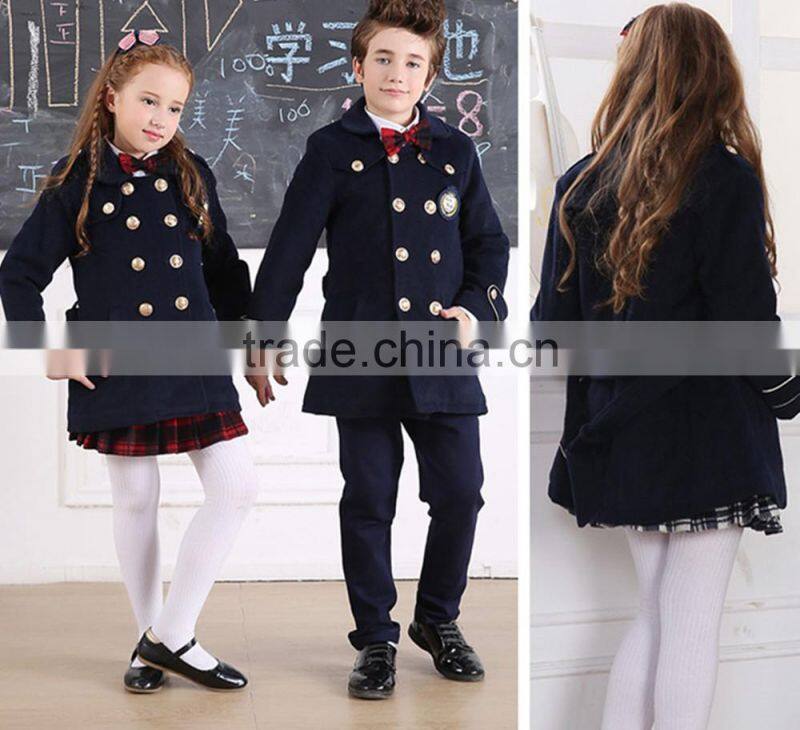 Classic and thick autuan and winter school uniform