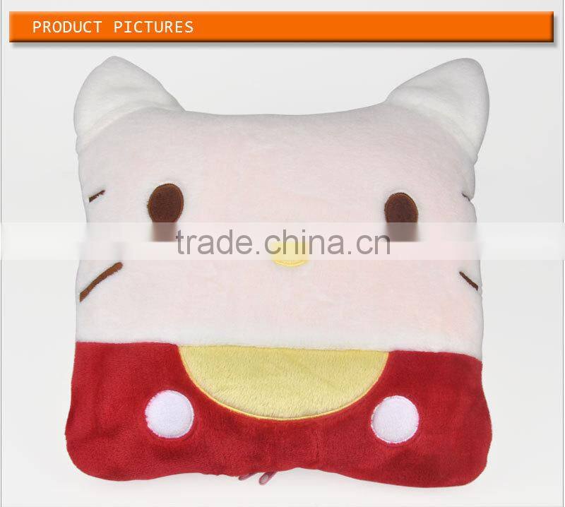 custom cute car knitted thick soft plush fleece dog blanket pattern